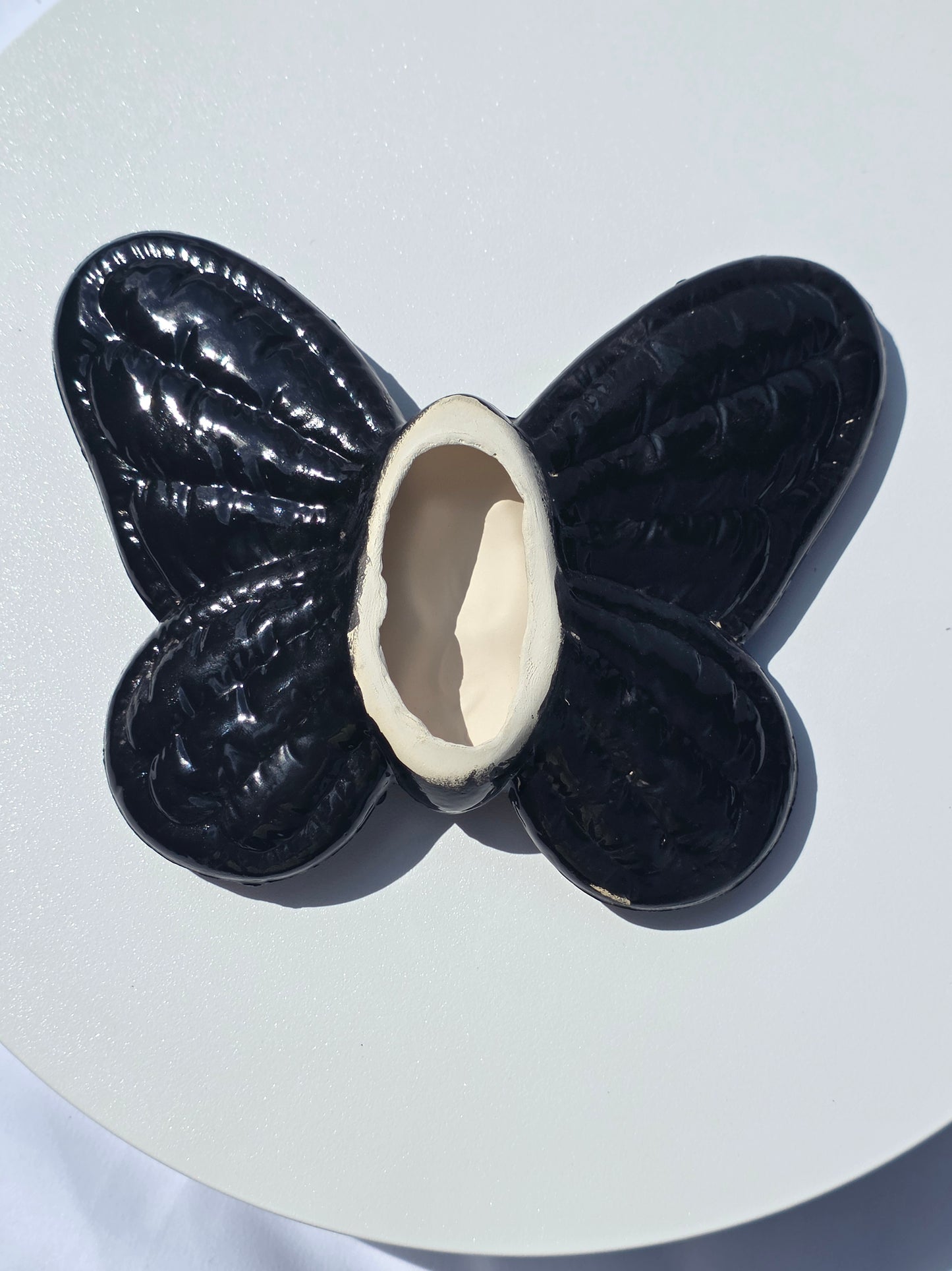 6" Handmade Butterfly Wall Hanging – Artisan Ceramic