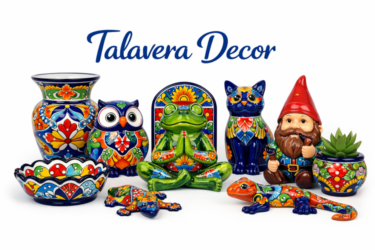 All Talavera- Hand painted decor