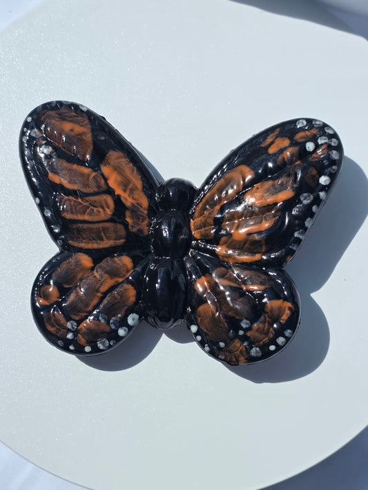 6" Handmade Butterfly Wall Hanging – Artisan Ceramic