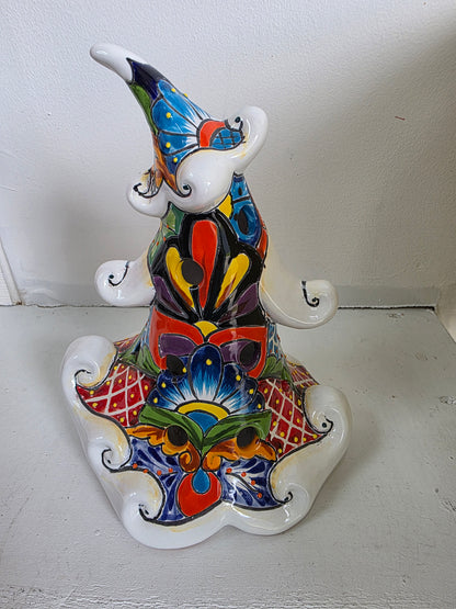 Talavera Jolly Tree — Hand‑Painted Christmas Decor