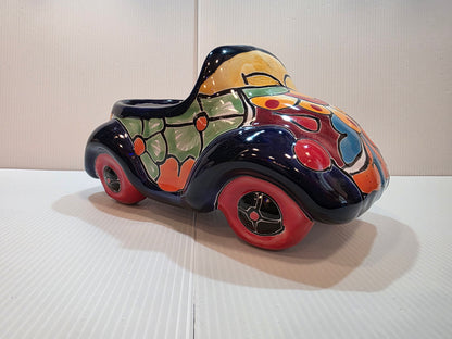 VW Bug Planter – Talavera Multicolor