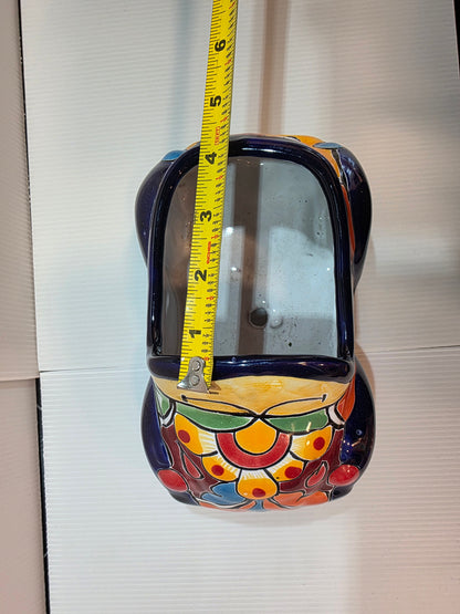 VW Bug Planter – Talavera Multicolor
