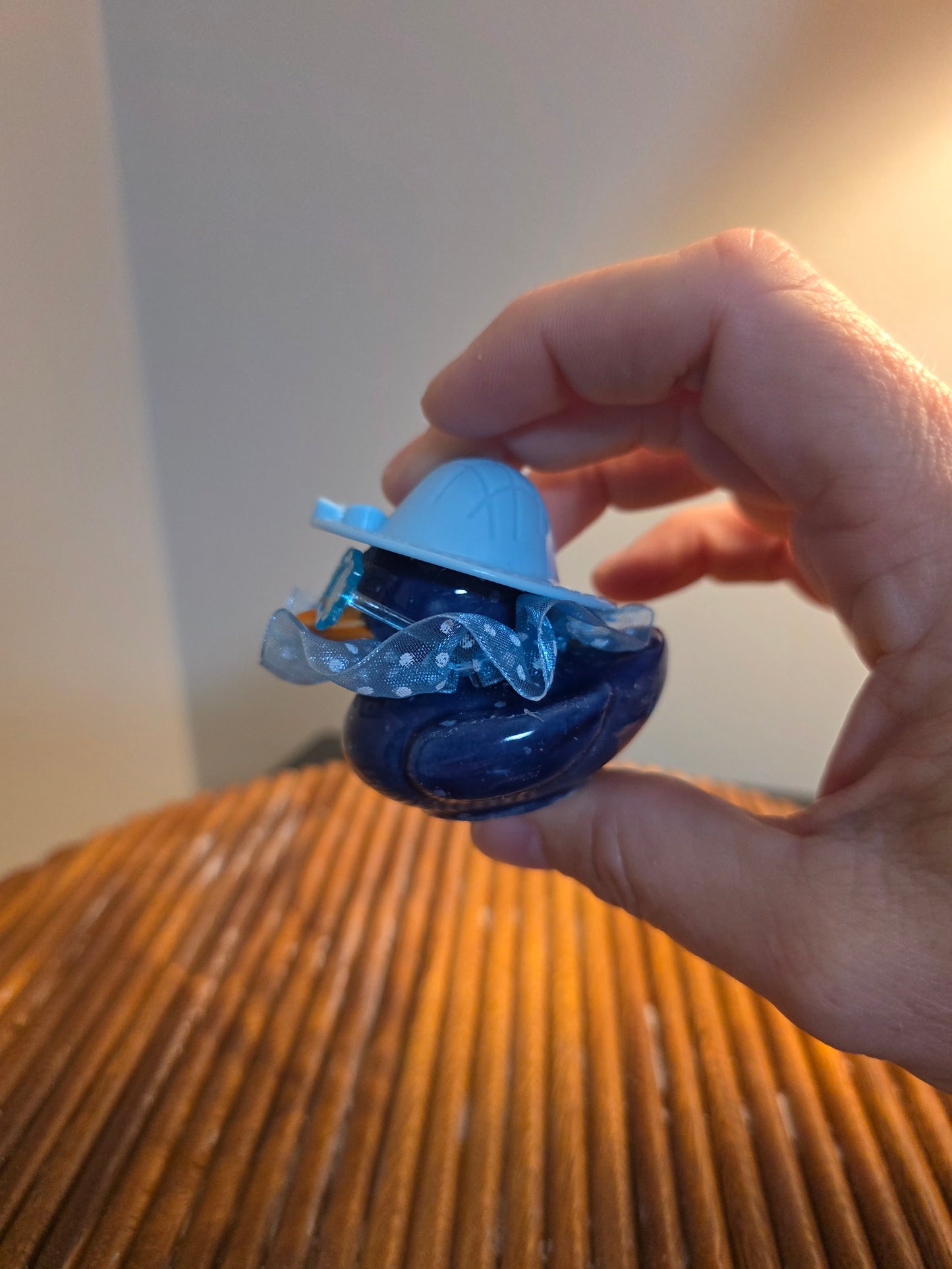 Stormy McQuack in Blue | Handmade Ceramic Figurine & Nautical Decor