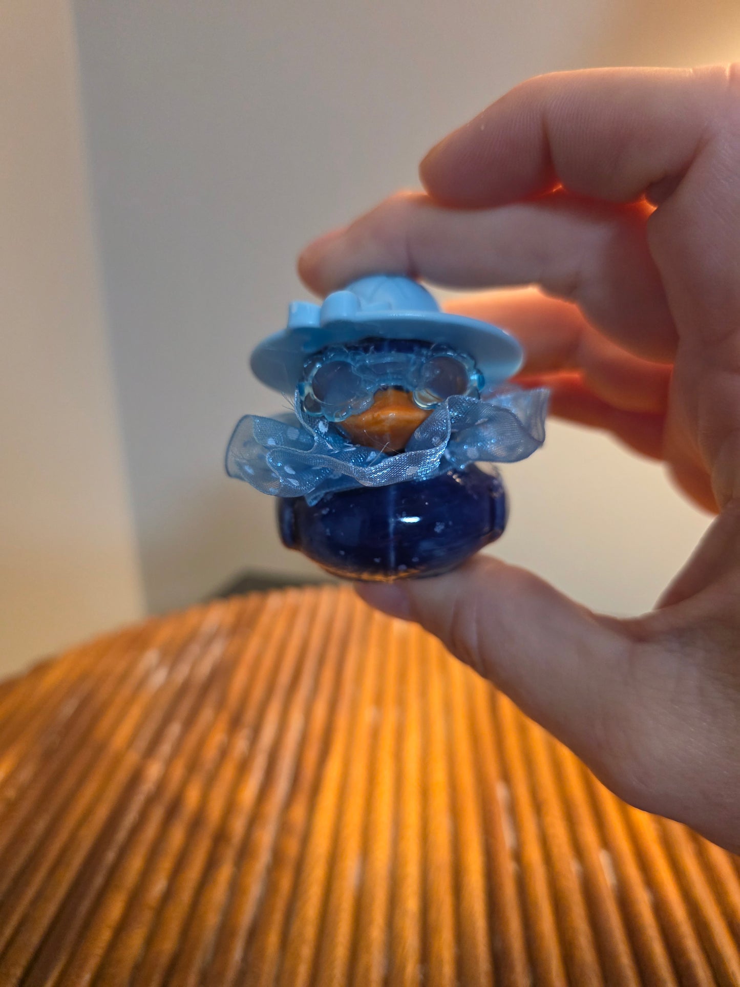 Stormy McQuack in Blue | Handmade Ceramic Figurine & Nautical Decor