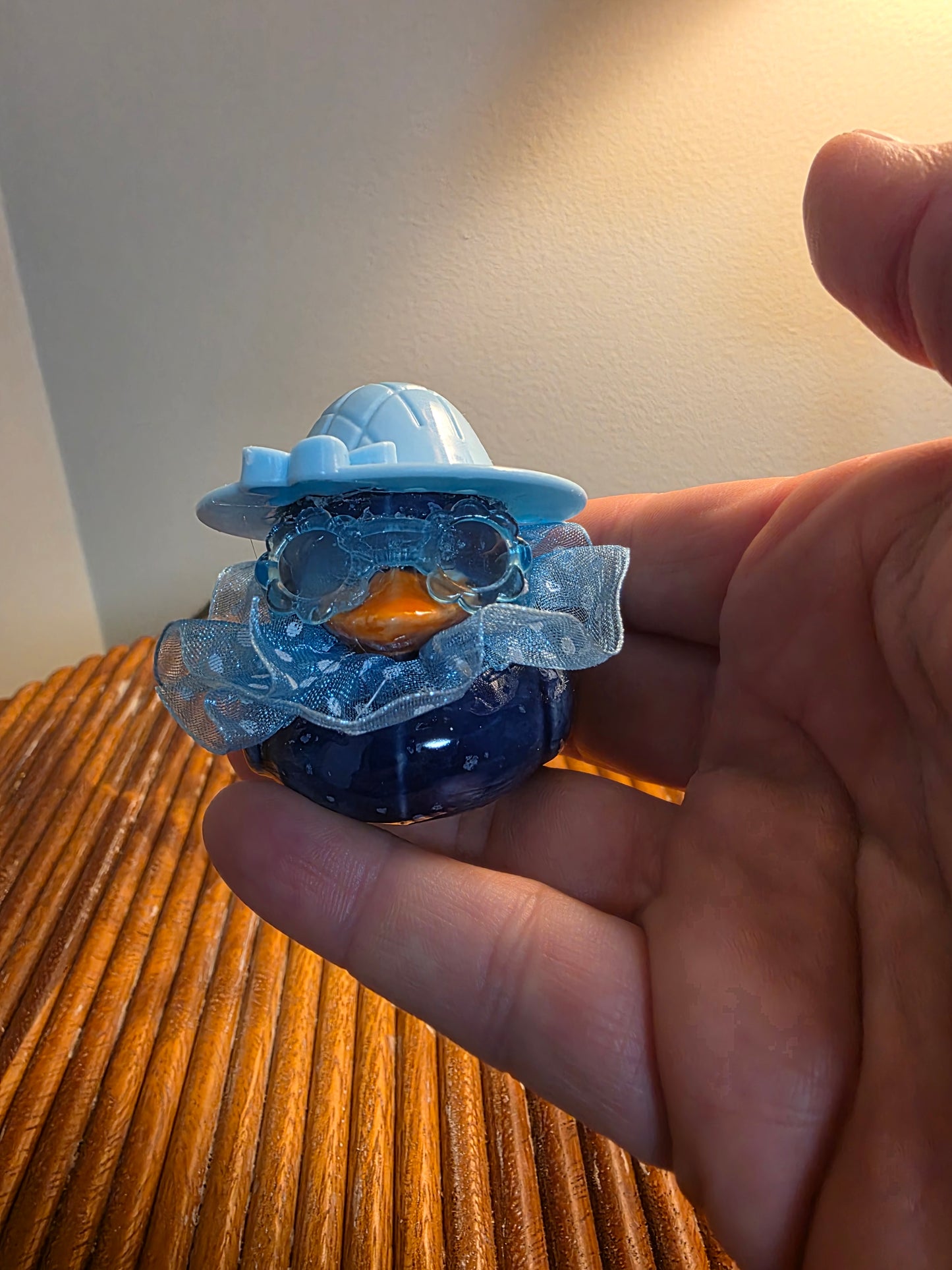Stormy McQuack in Blue | Handmade Ceramic Figurine & Nautical Decor